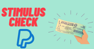 cash a stimulus check on PayPal