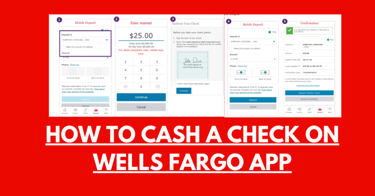 How To Cash A Check On Well Fargo App
