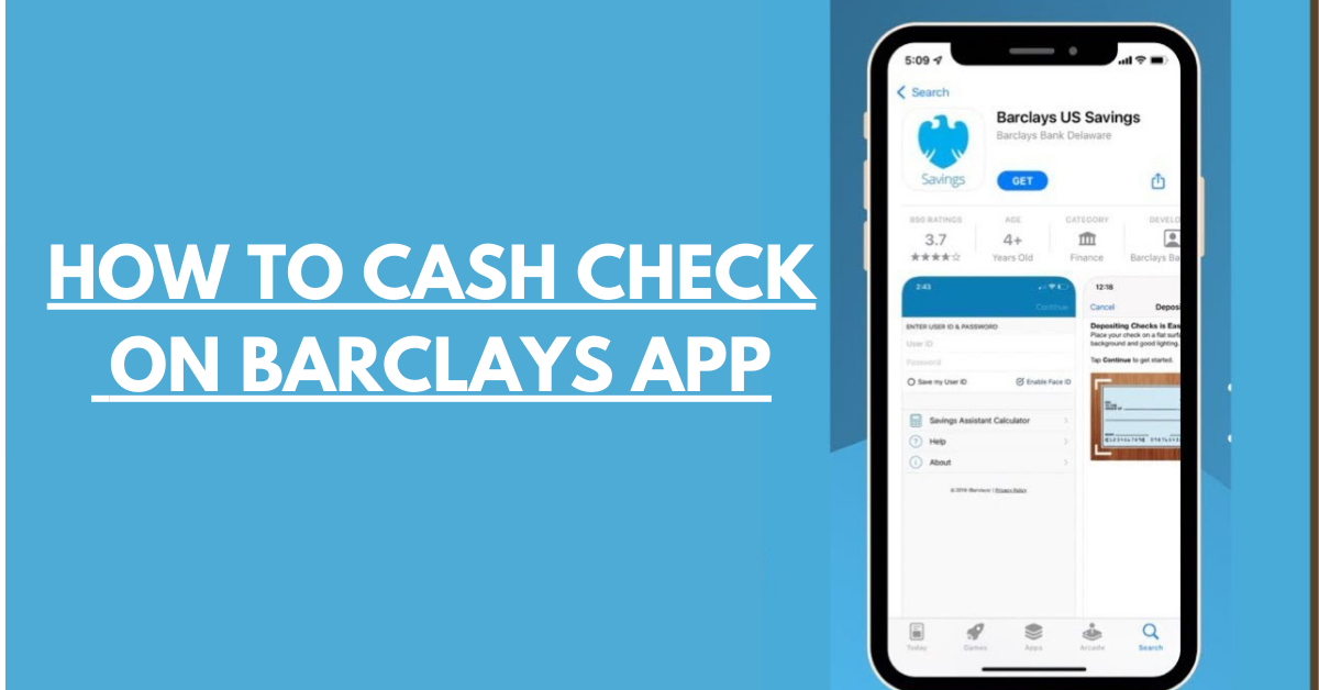 HOW TO CASH CHECK ON BARCLAYS APP